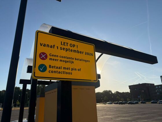 Let op: vanaf 1 september alleen nog digitaal betalen voor parkeren